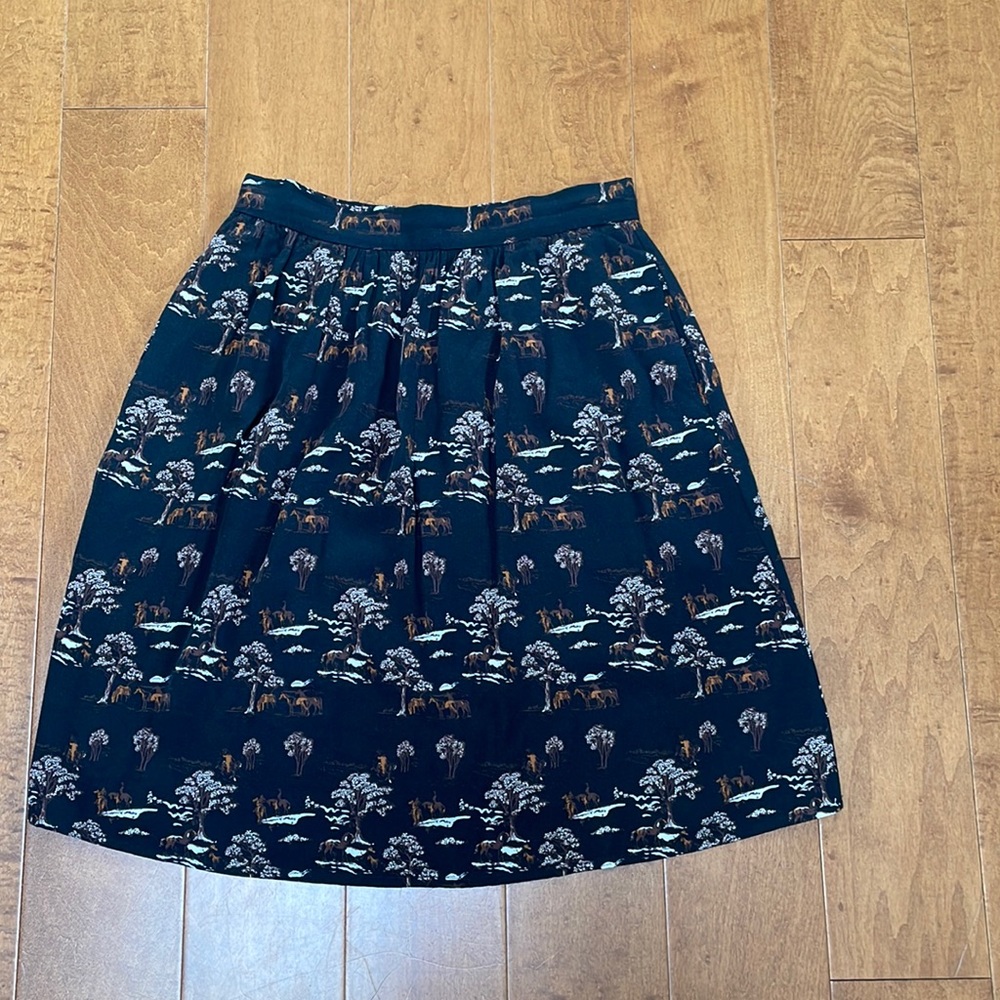 Indi and Cold cotton lined skirt